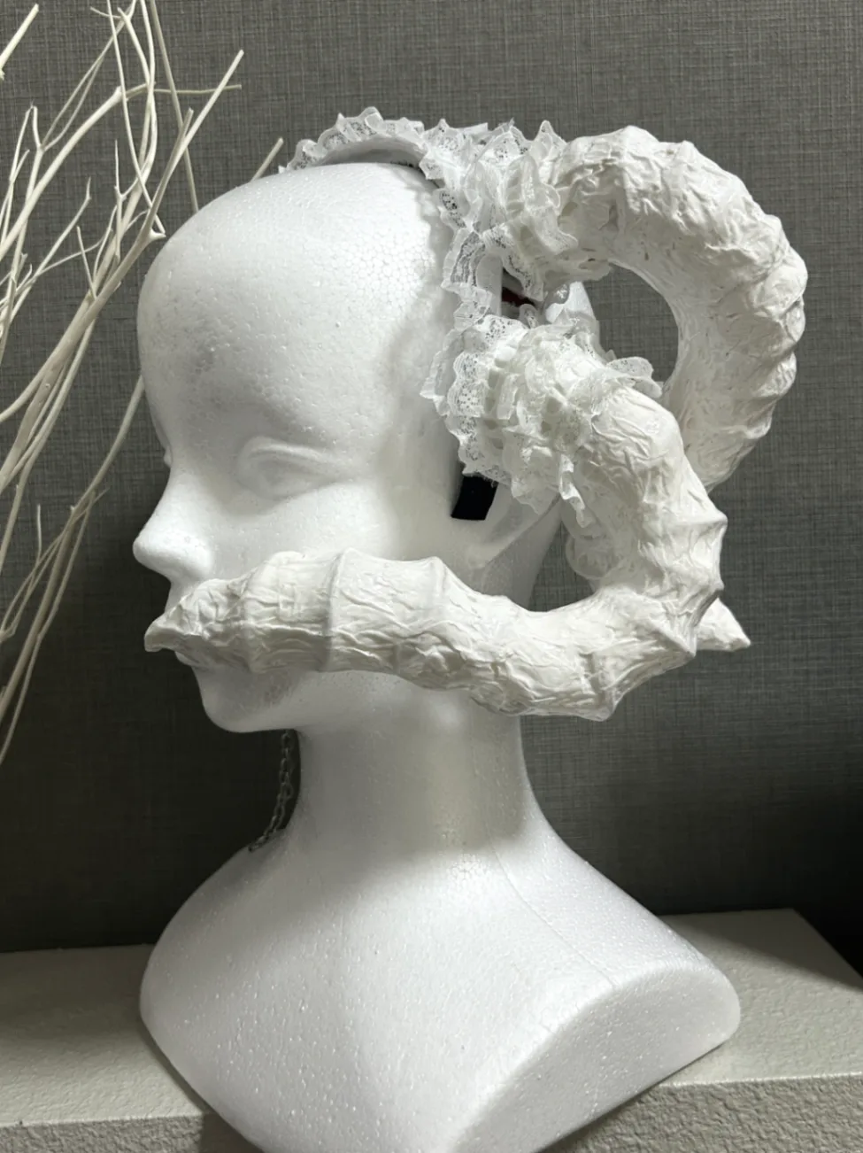ハンドメイド ゴシックホーン デビル角 コスプレゴスロリ ダークファンタジー